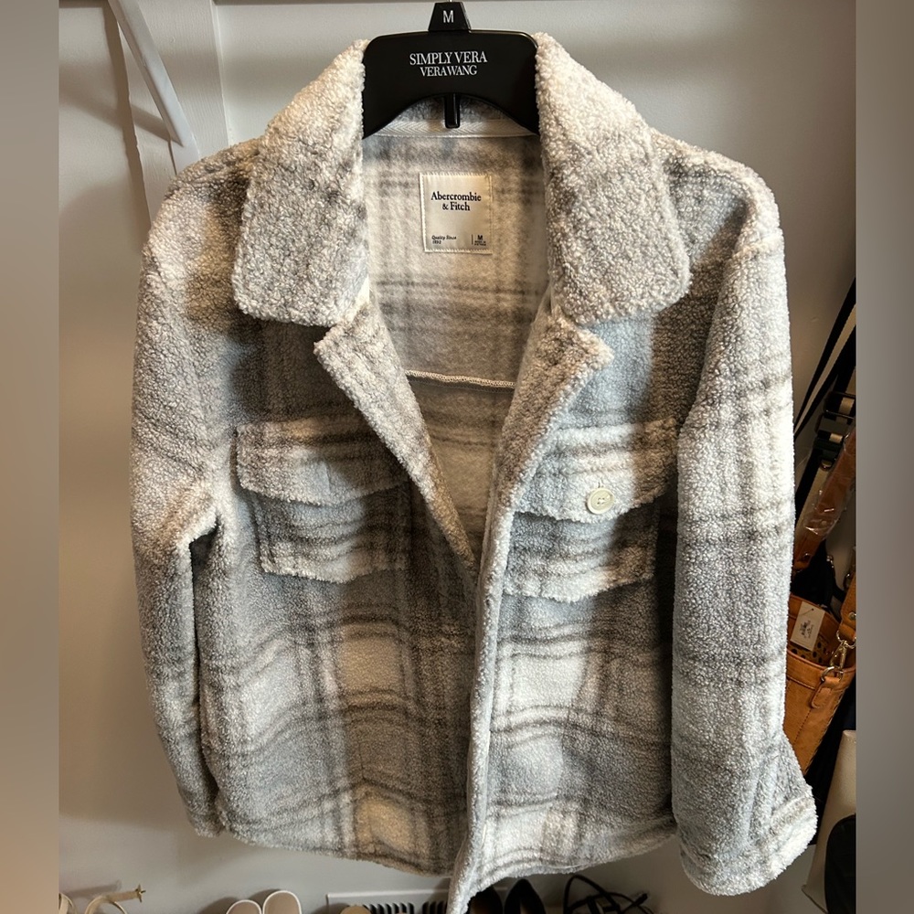 Abercrombie Sherpa shacket